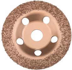 Extol Premium keményfém szemcsés csiszoló korong, 125mm, P20 (8803133)