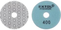 Extol Premium gyémánt csiszolókorong/polírkorong, tépőzáras, 100mm, P400 (8803096)