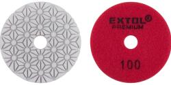 Extol Premium gyémánt csiszolókorong/polírkorong, tépőzáras, 100mm, P100 (8803092)