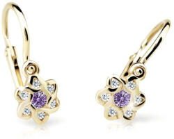 Cutie Jewellery Gyermek fülbevaló C2149-10-X-1 lila