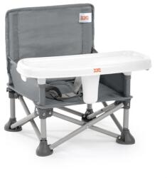 Bright Starts Pop 'N Sit Portable Booster Seat Grey székmagasító etetőszék