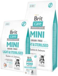 Brit Care Mini Light and Sterilised 2x7kg