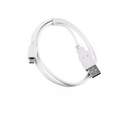 C-TECH USB Micro USB Átalakító Fehér 2m CB-USB2M-20W (CB-USB2M-20W)