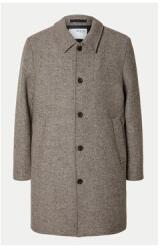 SELECTED Férfi kabát, Selected Homme, 304509803, Gyapjú/Újrahasznosított poliészter, L INTL, Bézs (0000304509803_L)