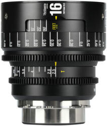 7artisans 16mm T2.5 Infinte Cine objektív, Arri PL (Fekete) (16T25B-PL INF)
