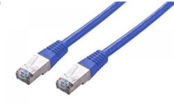 C-TECH UTP CAT5E Összekötő Kék 2m CB-PP5F-2B (CB-PP5F-2B)