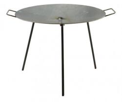 Perfect Home Disc pentru gratar, metalic, cu picioare si agatator, 40.5x32 cm, Perfect Home (28252)