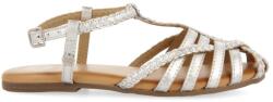 Gioseppo Gioseppo, Bőr szandál több pánttal, ezüst, 35 EU (806568729-P-PLATA-35)