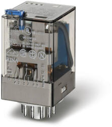 Finder ipari relé 3CO(váltó) 10A 24V DC, 11 lábú 60.13. 9.024. 0040 (60.13.9.024.0040)