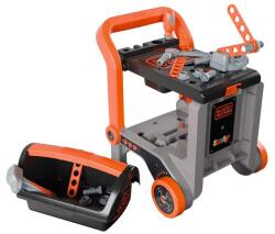 Smoby 360220 Black & Decker 3 az 1-ben gurulós szerelőasztal (7600360220)