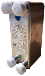 M-TECH FHC014 30 lemezes, rézzel forrasztott lemezes hőcserélő 4x3/4 (EG-26-FHC014-30-3-0-H)