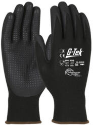 G-Tek G-TEK 3RX 15G kötött, nitrilhab tenyérmártott munkavédelmi kesztyű fekete 06/XS (GTEK-31-5131R-ET-6)