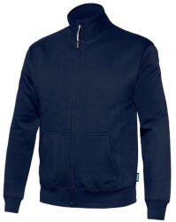 Issaline Pelmo cipzáros pulóver kék/fekete M (ISSA-04822-040-M) - megatool