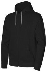 Issaline Antelao kapucnis/cipzáros pulóver fekete/szürke 3XL (ISSA-04824-060-3XL) - megatool