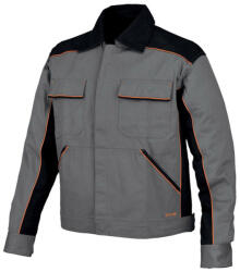 Issaline Shot cipzáros pamut kabát szürke M (ISSA-8945-080-M) - megatool