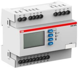 ABB 1SVR560730R3401 CM-UFD. M31 hálózati visszatáplálás figyelő relé, 24- 240 V AC/DC, L-L: 0- 540 V AC, L-N: 0- 312 V AC, VDE-ARN-N (1SVR560730R3401)
