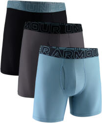 Under Armour Perf Tech Mesh Solid 6in 3Pack Blue Férfiboxeralsó M