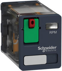 Schneider Electric Harmony Electromechanical Relays - RPM21P7 - RPM teljesítményrelé, 2CO, 15A, 230VAC, tesztgombbal (RPM21P7)