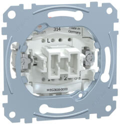 Schneider Electric Schneider Merten Váltókapcsoló, rugós, 16AX MEG3616-0000 (MEG3616-0000)