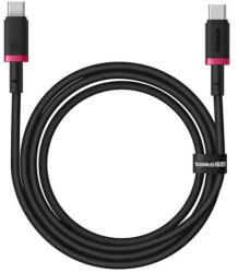 Baseus USB-C to USB-C kábel Baseus Dura sorozat, 100W, 5A, 1m, Piros