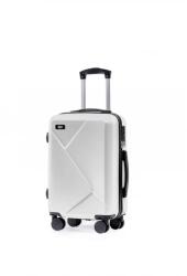 ROWEX Envelope TSA zárral ellátott kézipoggyász bőrönd fehér (4307/BIL)