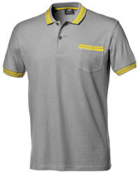 Sir Safety System System Salsa pique póló szürke/sárga XL (SSY-MC3019AB-XL)