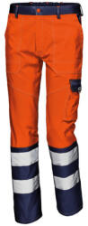 Sir Safety System System MISTRAL jól láthatósági nadrág narancs/kék 58 (SSY-MC3521HD-58)