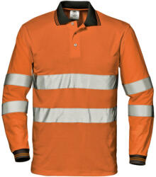 Sir Safety System System MAX CONFORT jól láthatósági hosszú ujjú pólóing narancs M (SSY-MC3815H1-M)