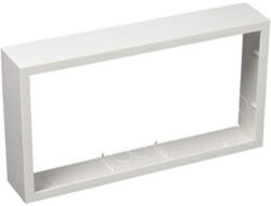 Legrand 661654 Ura One dekoratív keret, falon kívüli szereléshez, fehér színű (661654)