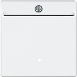 Schneider Electric Schneider Merten Fedlap, hotelkártya kapcsolóhoz, System-M, mattfehér 315419 (315419)