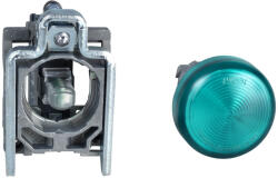 Schneider Electric Harmony XB4 - ATEX D - XB4BVB3EX - komplett LED jelzőlámpa, Ø22, fém, zöld, 24VAC/DC (XB4BVB3EX)