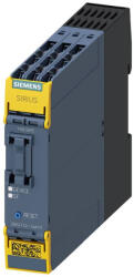 Siemens 3SK2112-1AA10 biztonsági relé, alapegység, 10 F-DI, 2 F-DQ, 1 DQ, 24VAC/DC, csavaros (3SK21121AA10)