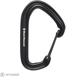 Black Diamond HOTWIRE karabiner, fekete (One Size)