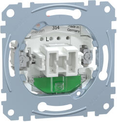 Schneider Electric MERTEN Váltókapcsoló, jelzőfénnyel, rugós, 16AX MEG3636-0000 Schneider (MEG3636-0000)