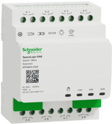 Schneider Electric SpaceLogic Merten-KNX Kapcsoló/Árnyékoló aktor, 8(4), Bővítő MTN6805-0008 Schneider (MTN6805-0008)