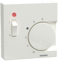 Schneider Electric MERTEN Fedlap kapcsolós termosztátokhoz, System-M, polárfehér 534819 Schneider (534819)