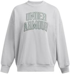 Under Armour Női szabadidős cipzár nélküli pulcsi Under Armour ICON HWT TERRY OS CREW W szürke 1386493-011 - S