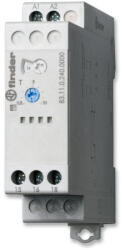Finder 83.11. 0.240. 0000 időrelé, meghúzás késleltetés, 8 időtartomány max. 10 nap, 1 váltóérintkező 16 A (83.11.0.240.0000)