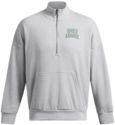 Under Armour Férfi szabadidős félcipzáras pulcsi Under Armour ICON HWT TERRY OS 1/2 ZIP szürke 1386550-011 - L
