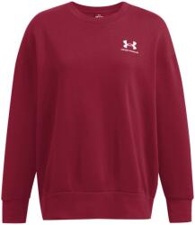 Under Armour Női szabadidős cipzár nélküli pulcsi Under Armour ICON FLEECE OS CREW W piros 1379475-625 - S
