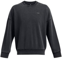 Under Armour Férfi szabadidős cipzár nélküli pulcsi Under Armour ICON HWT FLEECE WASH OS CREW fekete 1386553-001 - XL