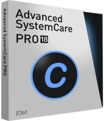 IObit Advanced SystemCare 18 Pro (3 eszköz / 1 év) (Elektronikus licenc)
