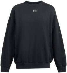 Under Armour Női szabadidős cipzár nélküli pulcsi Under Armour RIVAL FLEECE OS CREW W fekete 1386463-001 - L