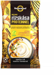 Naturmind Proteines instant rizskása - vaníliás, 44 g (gluténmentes)