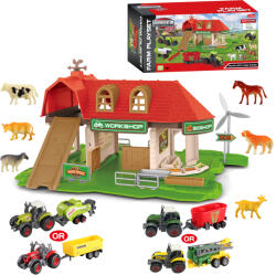 Mamido Set jucării, agricultură cu tractor și animale Figurina