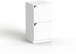 MAYAH Öltözőszekrény, MAYAH Freedom SV-212, fehér (IBXLSZ01F) (IBXLSZ01F)