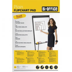 Bi-Office Flipchart papír 65x95 cm 55g 50 ív/csomag sima (FL032202) (FL032202) - aqua