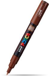 uni Marker UNI Posca PC-1M, varf 0.7 - 1 mm, Maro (M257)