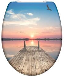 SCHÜTTE WC-ülőke, duroplast, lassan ereszkedő, 43-as (4008431823782)