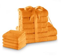 AmeliaHome Törölköző AMARI - AMELIAHOME szín narancssárga stílus klasszikus 2*70x140+4*50x100+4*30x50 AmeliaHome
